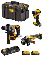 DeWALT Kit DWK304PS (DCH172 + DCF850 + DCG405 + 2 x 1,7 Ah + DCB132 + DS400)