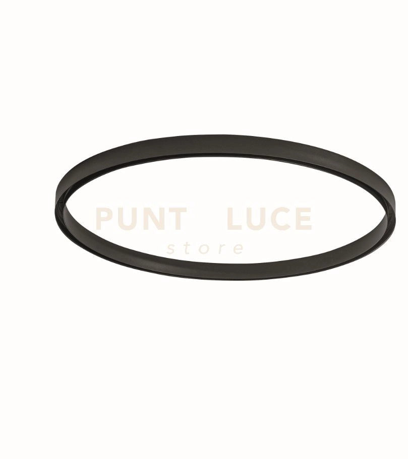 BINARIO CIRCOLARE R100 A SUPERFICIE NERO