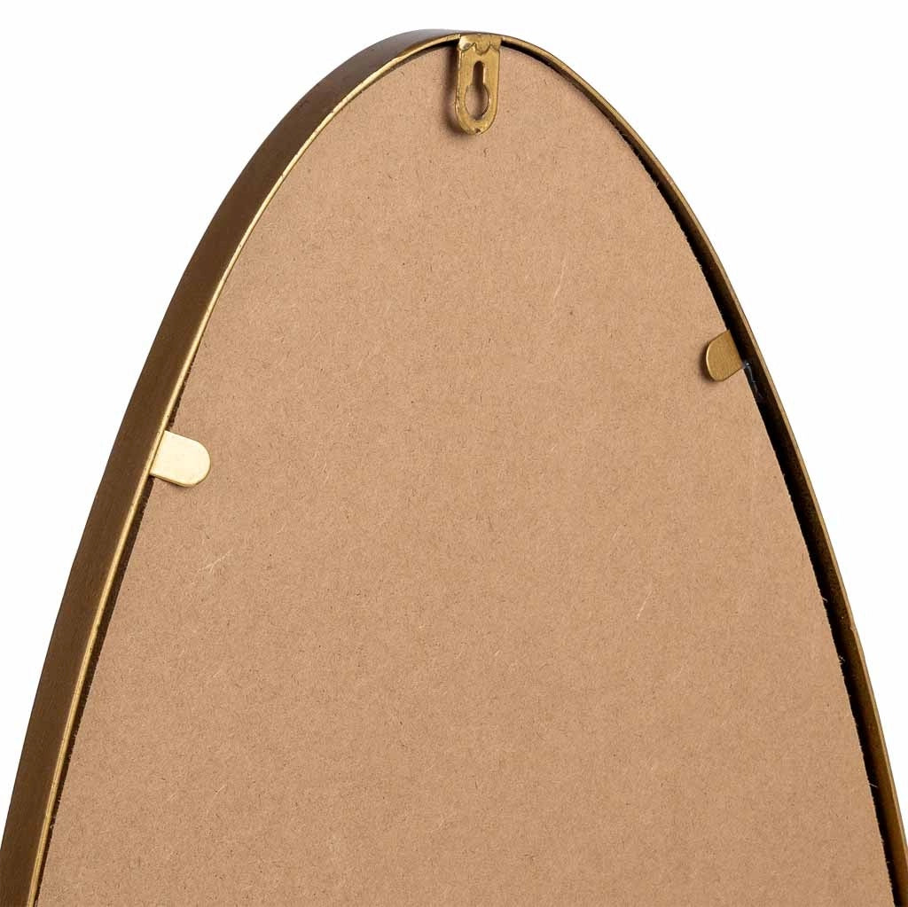 Specchio da parete in metallo 39x65x02h cm