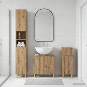 Set di armadietti da bagno in 3 pezzi DELFT 3417872