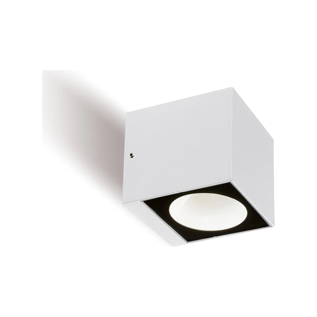 Applique Esterni E Interni In Alluminio Bianco Led 6 W 450 Lm 4000K Lula