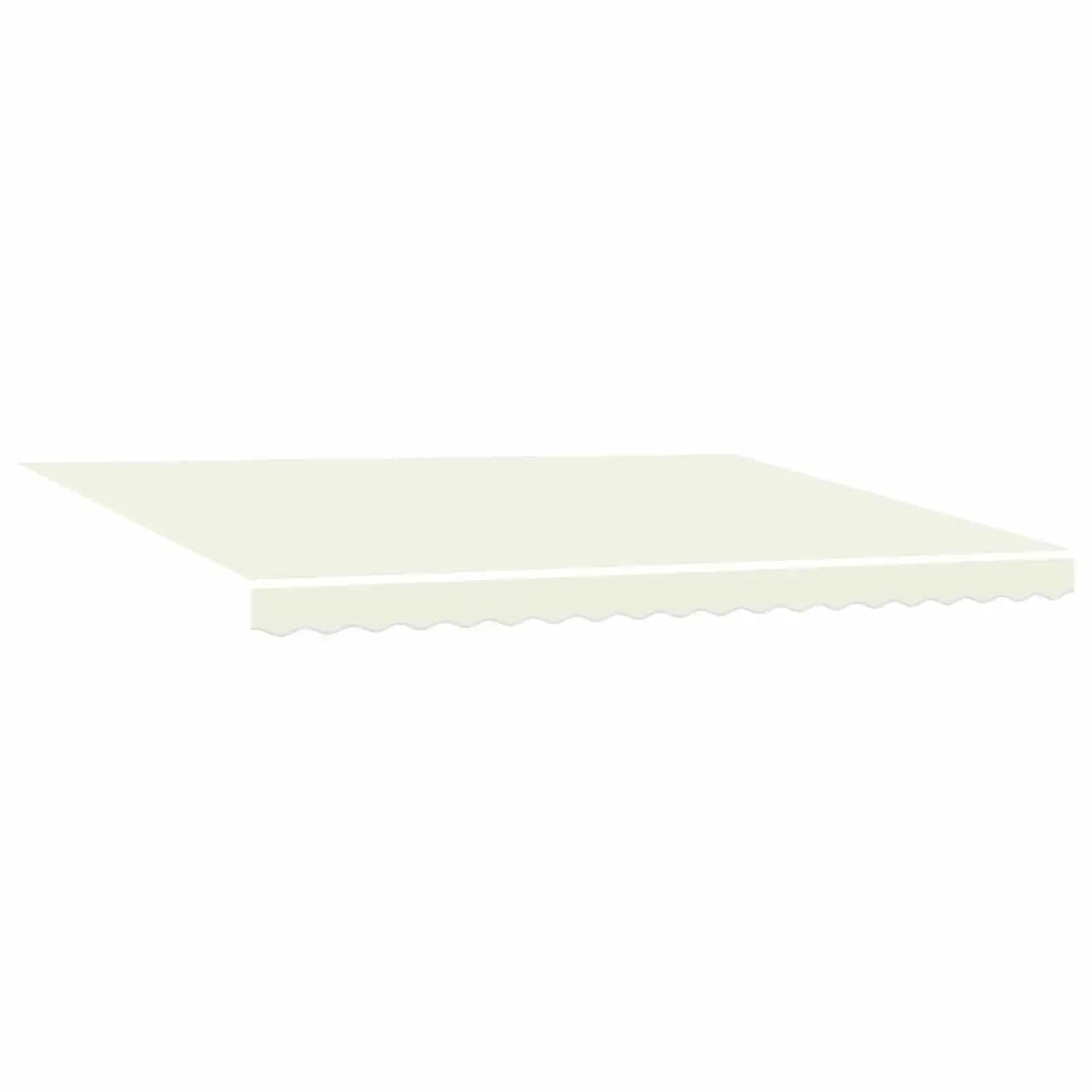 Cornice per Tenda Manuale con LED Crema e Antracite 4 × 3 m 3420839
