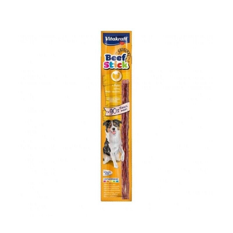 VITAKRAFT CANE SNACK BEEF STICK TACCHINO DA 12 GR
