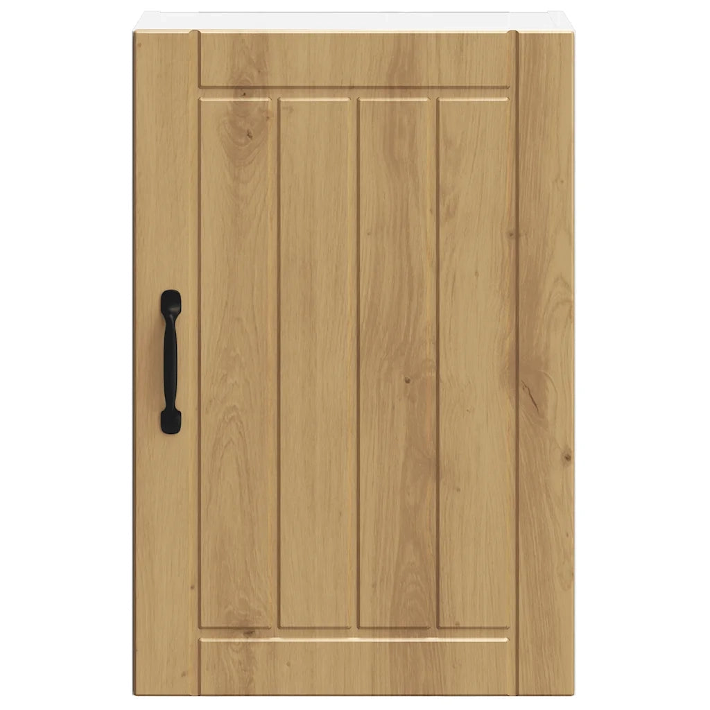 Pensile da Cucina Lucca Rovere Artigianale in Legno Multistrato 853796