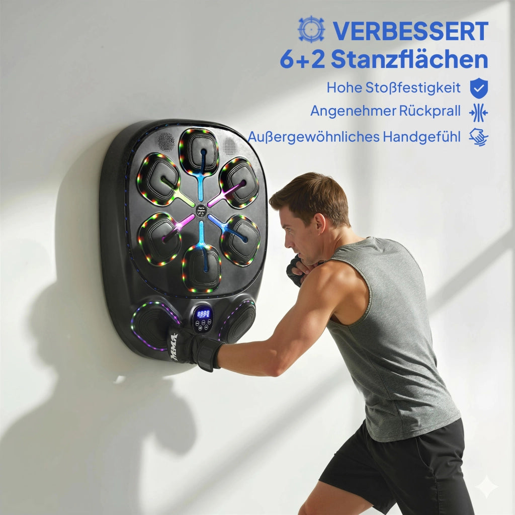 Macchina da Boxe Musicale ¨C Xylo ¨C LED Bluetooth 9 Velocit¨¤