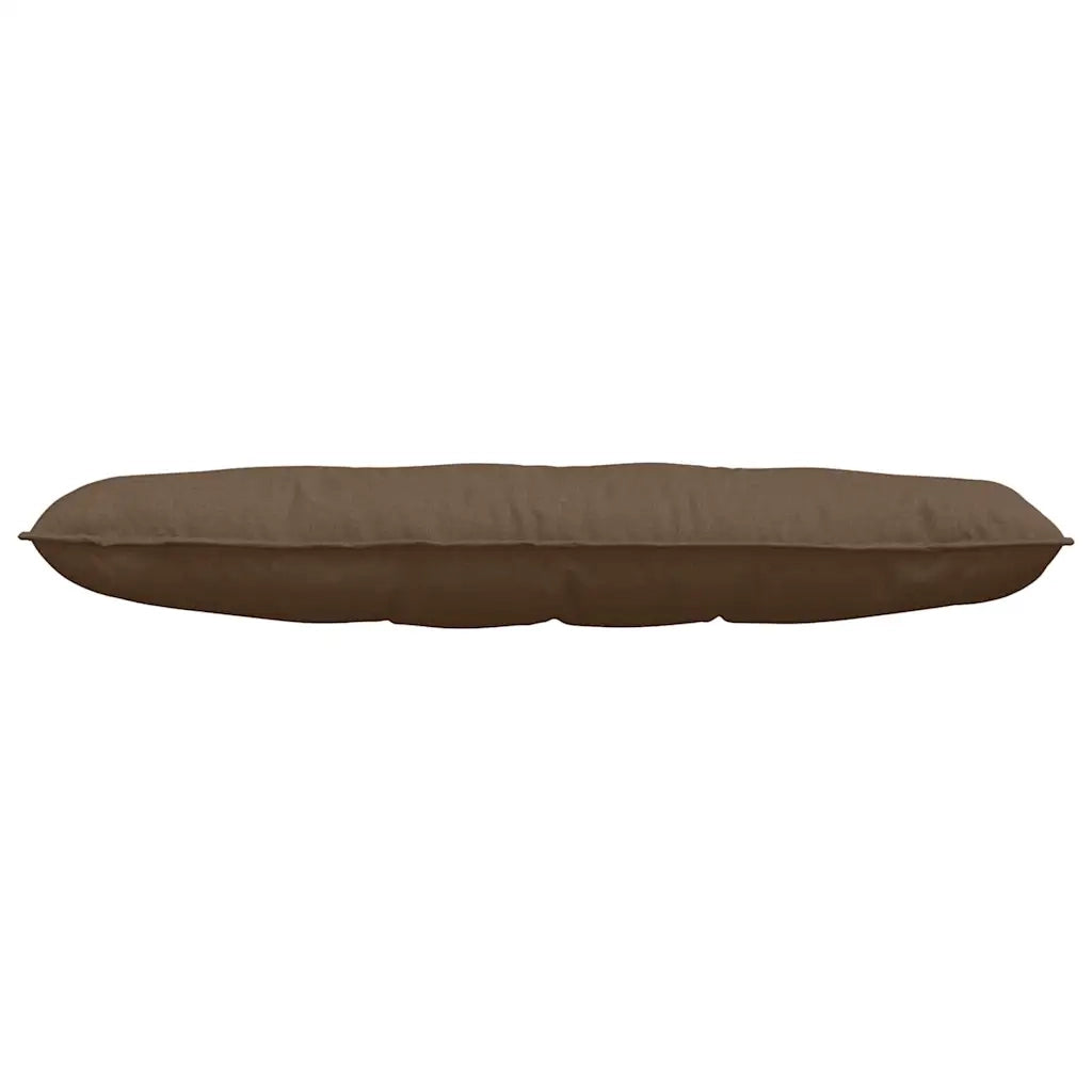 Cuscino per Schiena | Cuscino dorsale Marrone 140 x 19 x 50 cm Tessuto