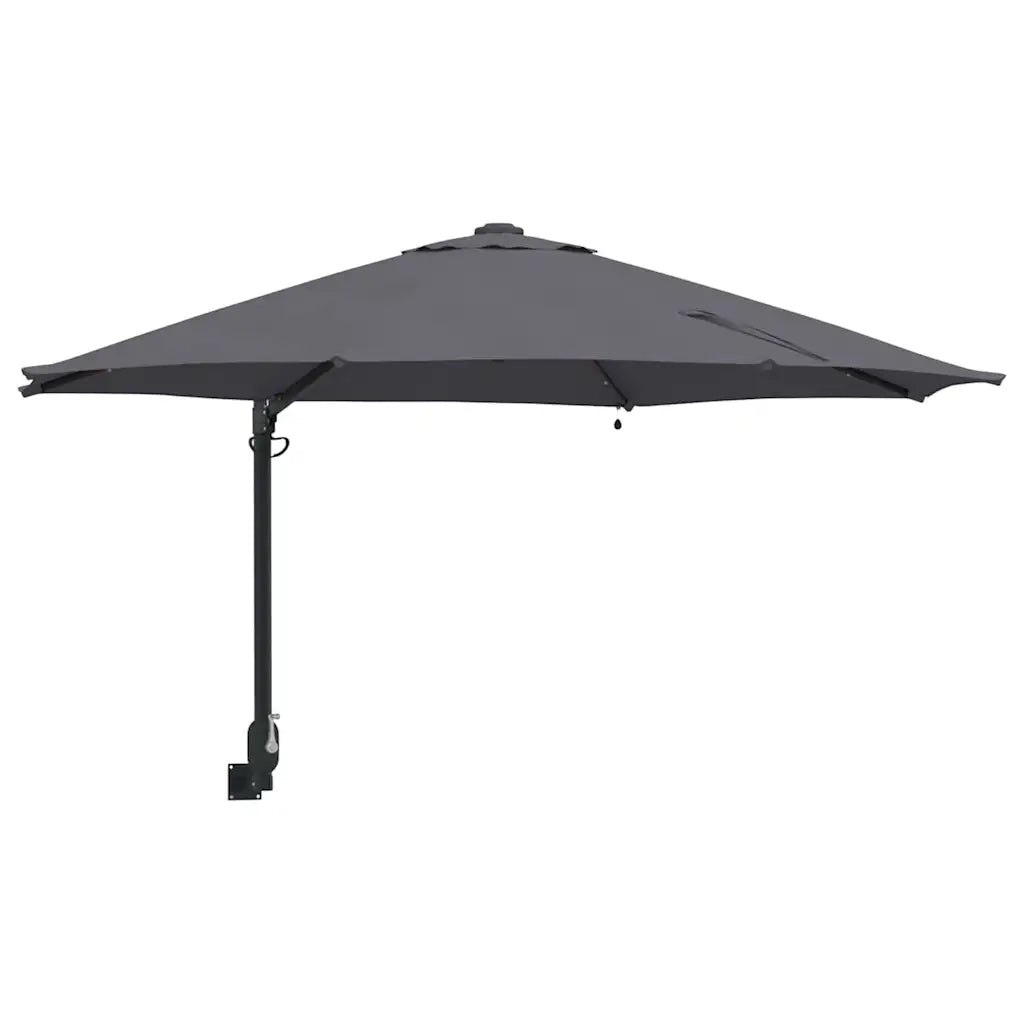 Ombrello da giardino Antracite 248 x 248 x 148 cm 42003245