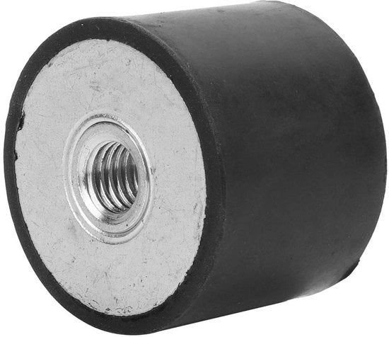 Blocco Silenzioso 4 pezzi - Dampened - Isolatore di Vibrazioni - M10 Cerniera - Assorbimento di Impatti - Materiale Duraturo