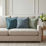 Federa 2 pz HOUTEN Blu 40 x 40 cm Tessuto Chenille 916855