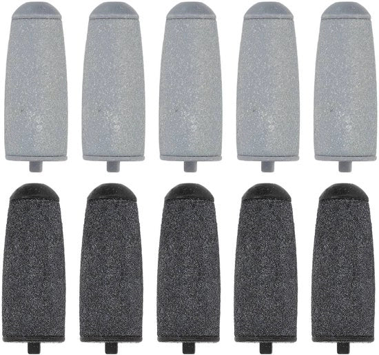 Accessorio Elettrico per Rasatura a Piedi Professionale - 10 Pezzi - Coarse e Fine - Ideale per l'Uso Casalingo - Duraturo e Riciclabile