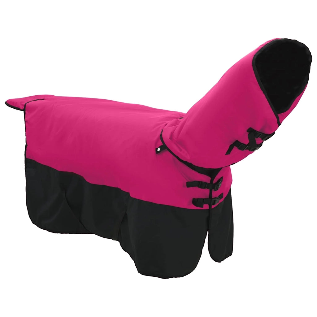 Coperta per Cavalli Rosa e Nero 95 cm Poliestere CFW7844162
