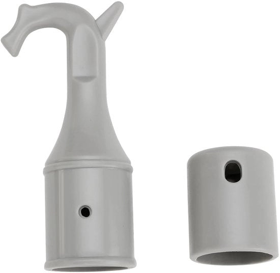 Sostegno per finestra multifunzionale 25 mm ID - 2 Set - ABS - Antiscivolo - Adatto per finestre da tetto/porte di soffitta - Utilizzo universale - Sostegno per finestra