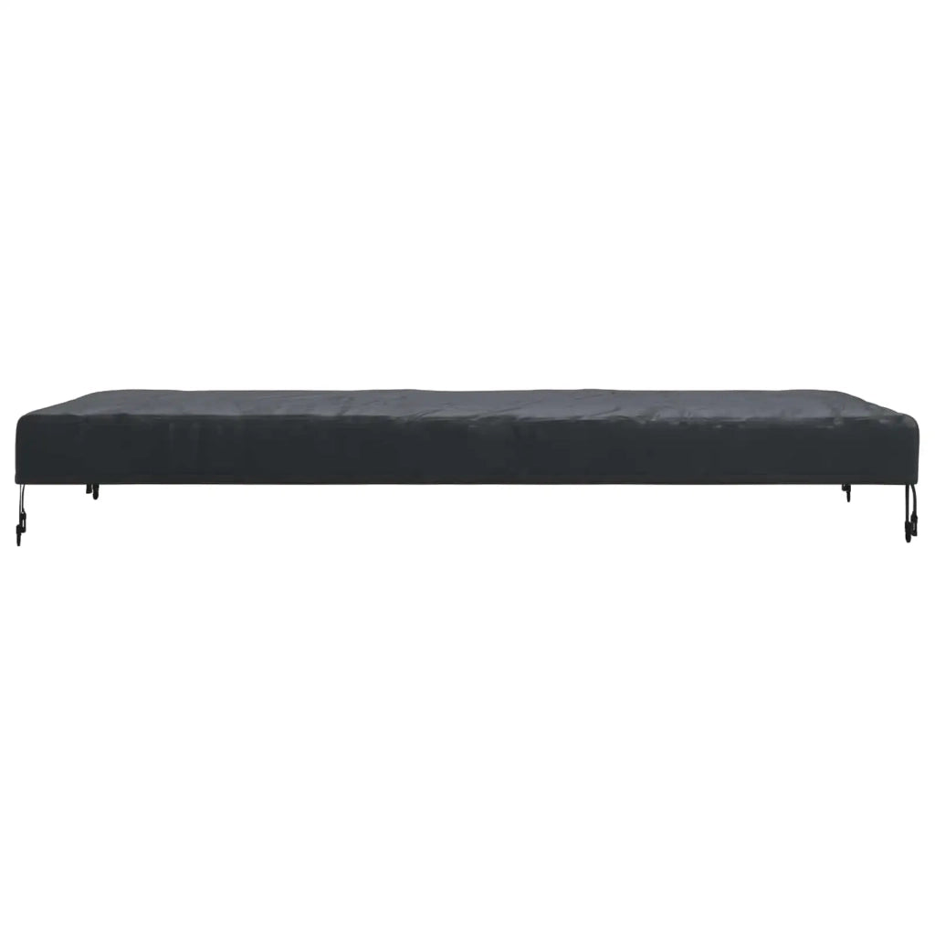 Copertura Tavolo Tinta unita Nero 182 x 92 x 15 cm Tessuto 4106108