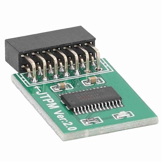 Modulo TPM 2.0 con Elevata Sicurezza di Crittografia - Compatibile con Z590/B560/H510/Z490 - Interfaccia LPC a 14 pin - Protezione dei Dati - Migliorata Sicurezza per PC - Modulo di Sicurezza