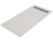 Piatto doccia BIDAI 90x150 cm Sabbia griglia in acciaio
