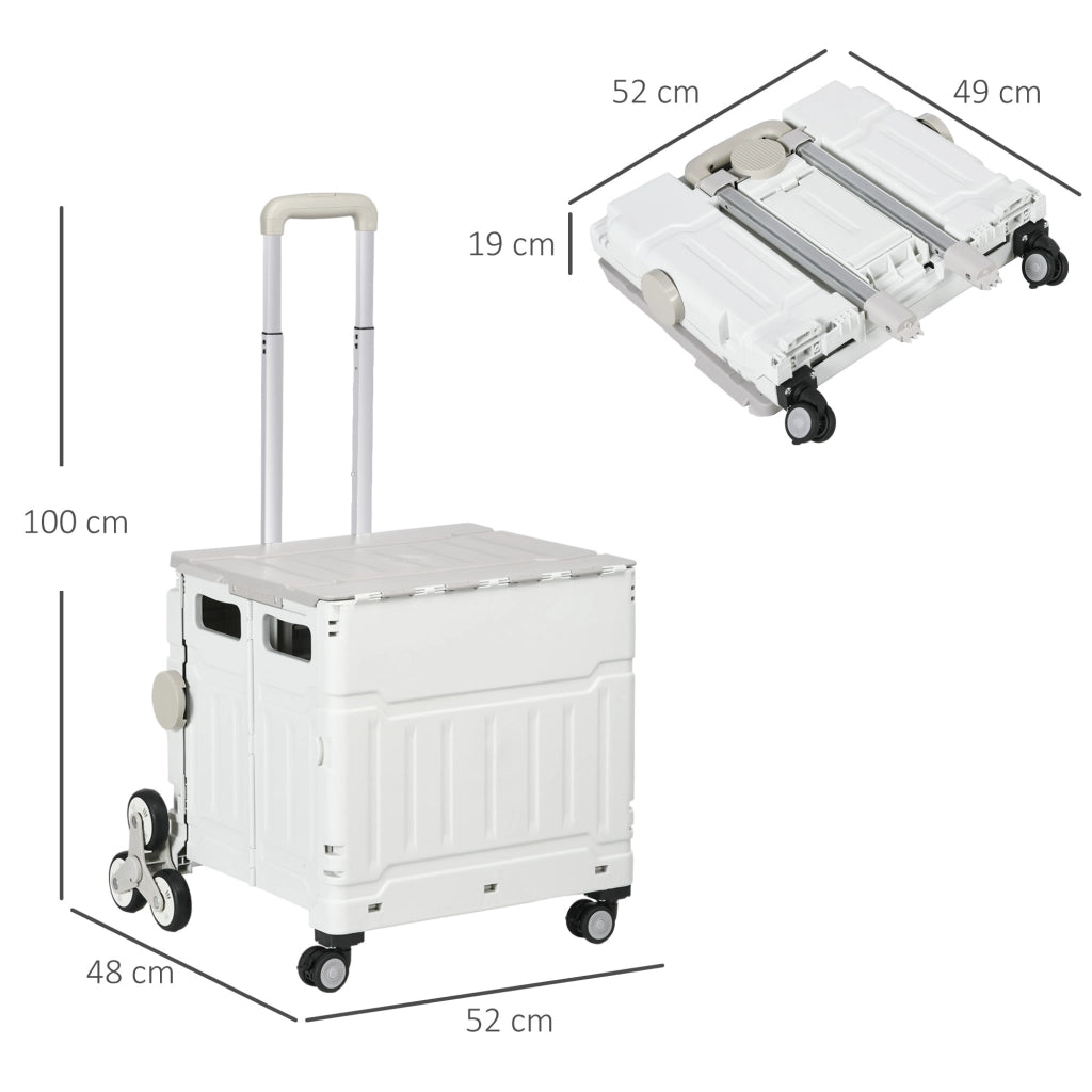 Carrello pieghevole ¨C Minimal ¨C Bianco