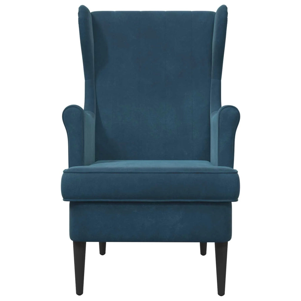 Poltrona Blu Velluto 42029945