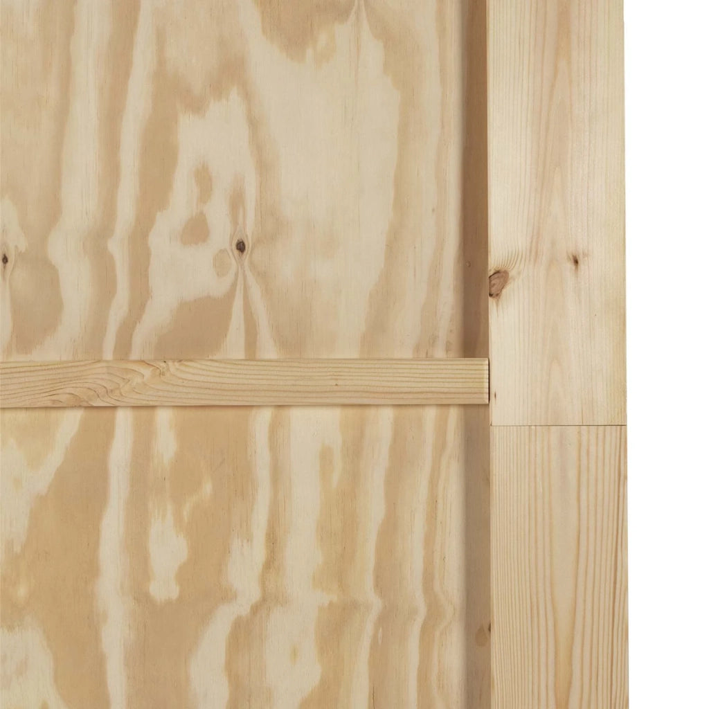 Porta scorrevole Naturale e Bianco 73,5 x 211 cm 3445522