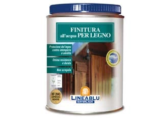 FINITURA ALL'ACQUA PER LEGNO  HF 2046 trasparente semilucido ml.750    SAYERLACK