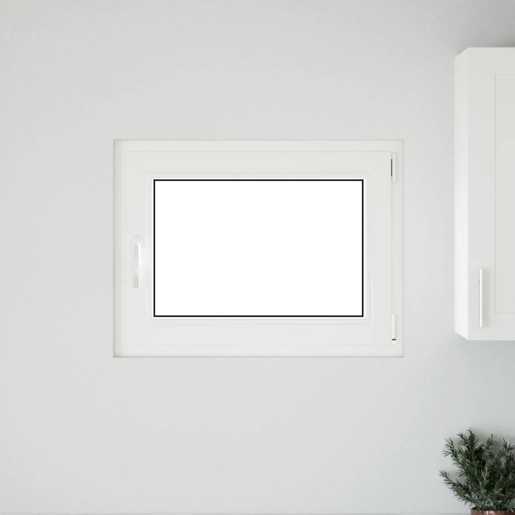 Finestra per Soffitta RISOR Bianco 80 x 50 cm PVC e Vetro 42047238