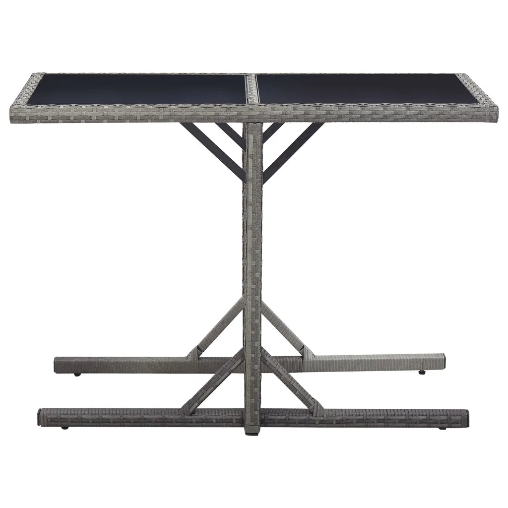 Set Mobili da Pranzo per Giardino 3 pz Grigio 3072474