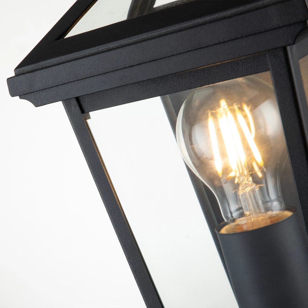 Applique esterno nera E27 40W Alford Place Quintiesse