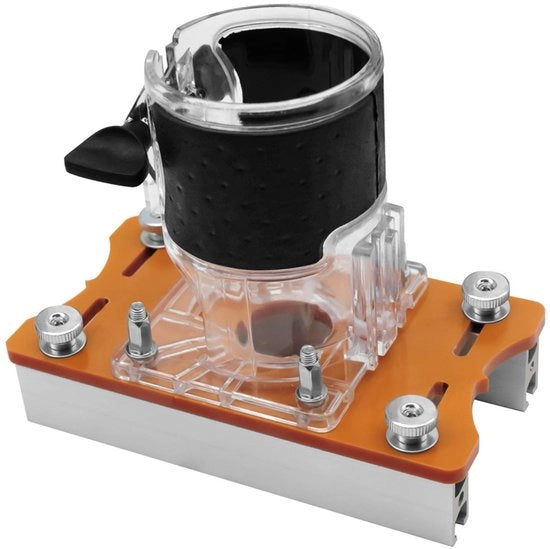 Trimmer a mano a router multifunzione - 2 in 1 - elettrico con cavo - protezione guaina - adatto per arredamento - diametro interno