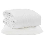 Piumone | Duvet Estivo con cuscino 2 pz Bianco Microfibra