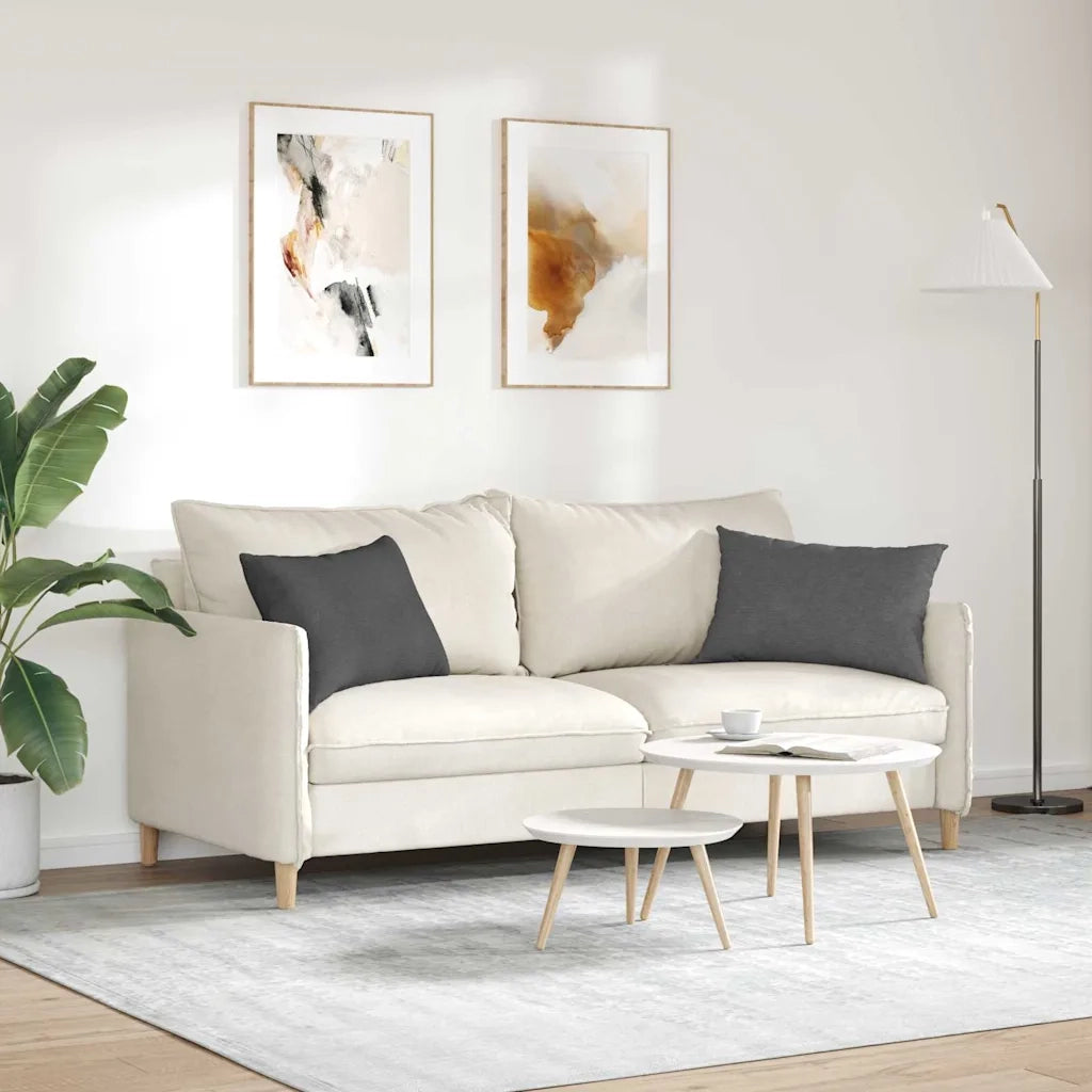 Cuscini da Divano 2 pz | Cuscini per sedie Grigio scuro 60 x 40 cm