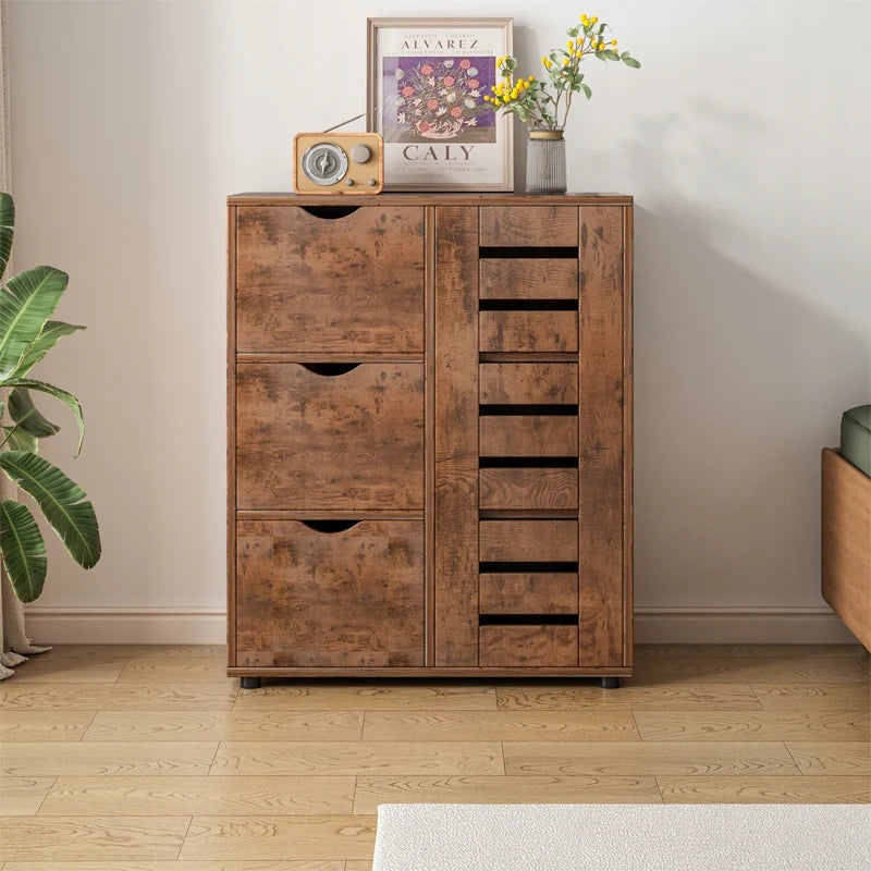 Cassettiera, marrone 30x60x80 cm