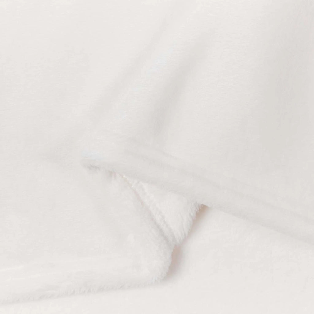 Coperte da Pile 6 pcs Bianco 150 x 200 cm Panno 42016814