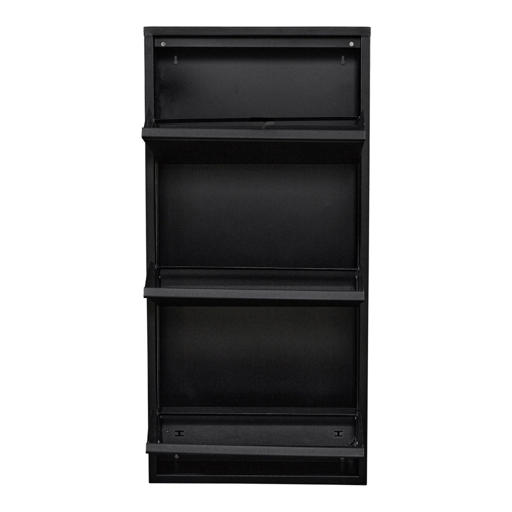 Scarpiera basculante nera a 3 cassetti 03_0008822