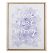 Quadro tela stampata con cornice 40x50x2,5 h