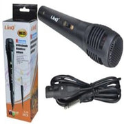 Trade Shop - Microfono Professionale Palmare Dinamico Con Interruttore Nero Linq M635 3 Metr -
