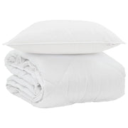 Piumone | Duvet Estivo con cuscino 2 pz Bianco Microfibra