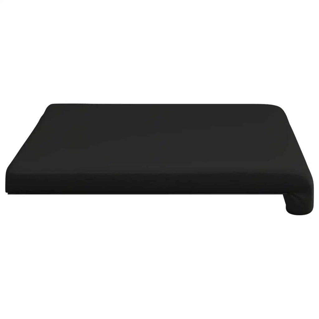 Cuscino per panchina Similpelle Nero Profondità 35 cm 42043194