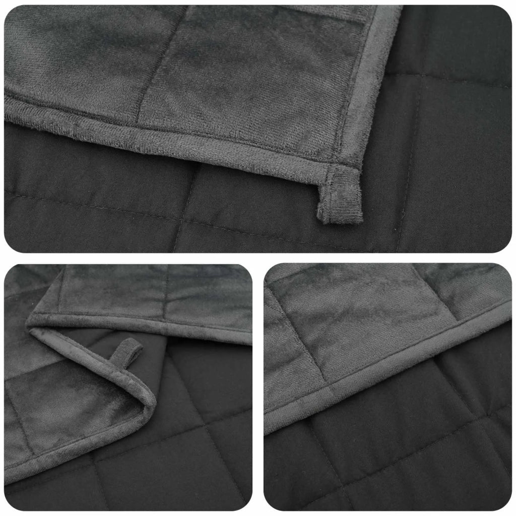 Coperta Ponderata Antracite 200 x 220 cm 13 kg 100% Cotone 205T 3442985