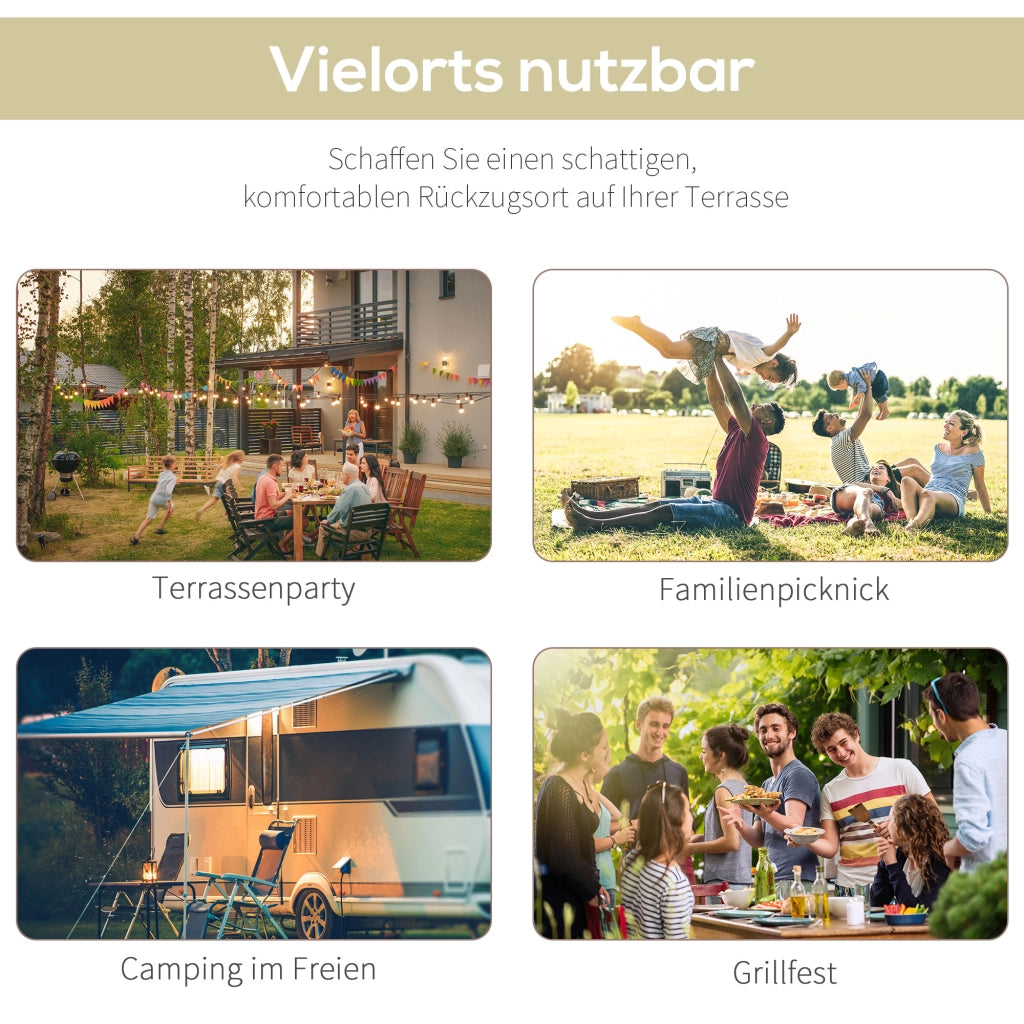 Gazebo con tetto apribile 3x2.5m ¨C Minimal ¨C crema