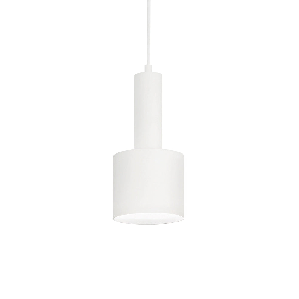 Sospensione Moderna Holly Metallo Bianco 1 Luce E27