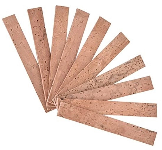 Kit di riparazione per valvole - 10 pezzi - Accessorio per bruciatori di legno - Striscia di tasti - Fermo fibra - Leggero e morbido - Valvola di klarinetto