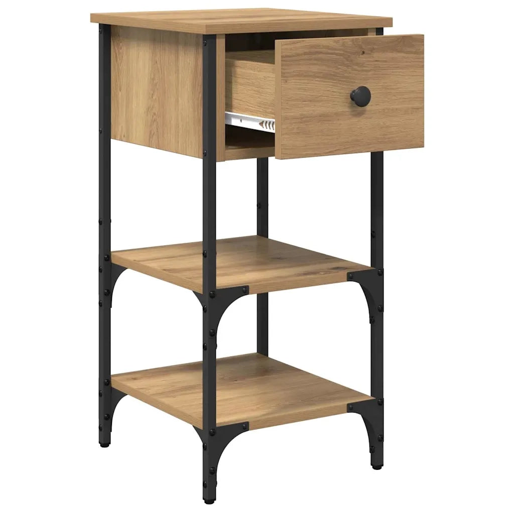 Armadio da Notte Marrone 33.5 x 36 x 70 cm Legno ingegnerizzato 871238