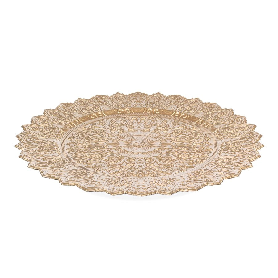 SOTTOPIATTO ORO BIZZOTTO SHIMMER D33X1,7H
