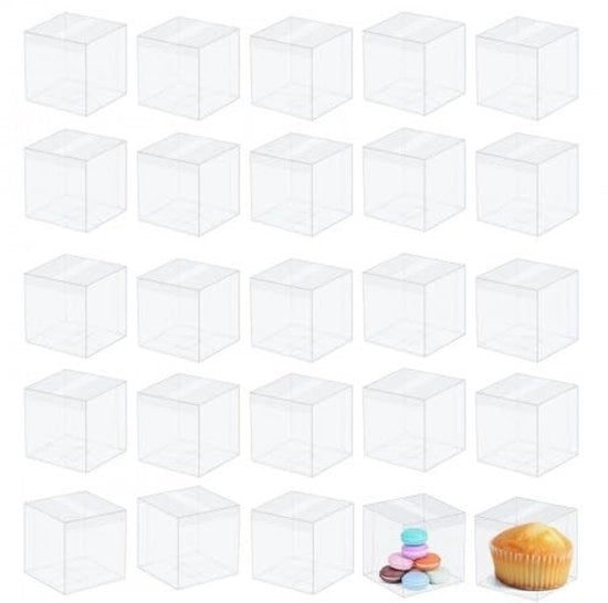Set di scatole trasparenti da regalo - 25 pezzi - Opvougbile - Imballaggio per dolci e piccoli regali