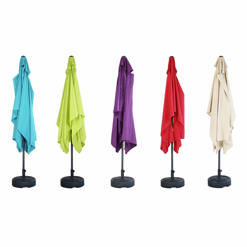 Ombrellone rettangolare, 2x3m, sabbia