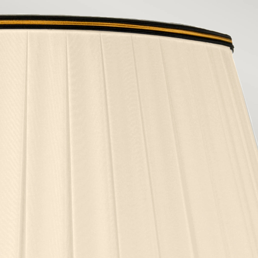 Lampada da tavolo Louviers legno rosso/oro 83cm E27