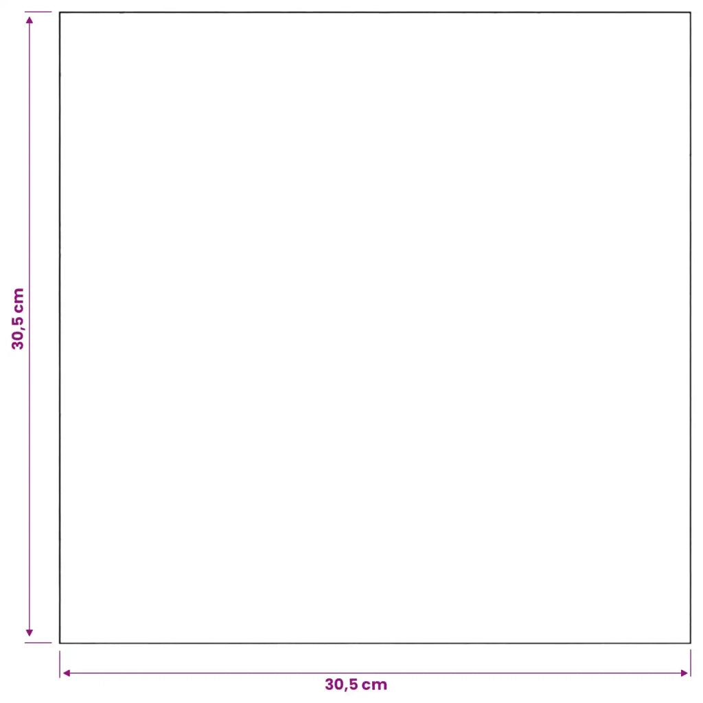 Tavole per Pavimenti 5,11 m² 55 pcs PVC Nero e Bianco 42046273
