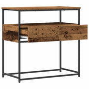 Tavolo Consolle | Tavolo d'Ingresso Legno vecchio 75 x 40 x 75 cm Legno multistrato