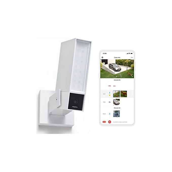 Netatmo NOC-S-W-IT telecamera di sorveglianza Cubo Telecamera di sicurezza IP Esterno 1920 x 1080 Pixel Parete