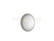PLAFONIERA BASE SILVER  D.30CM 2LUCI ATTACCO E27 IP65