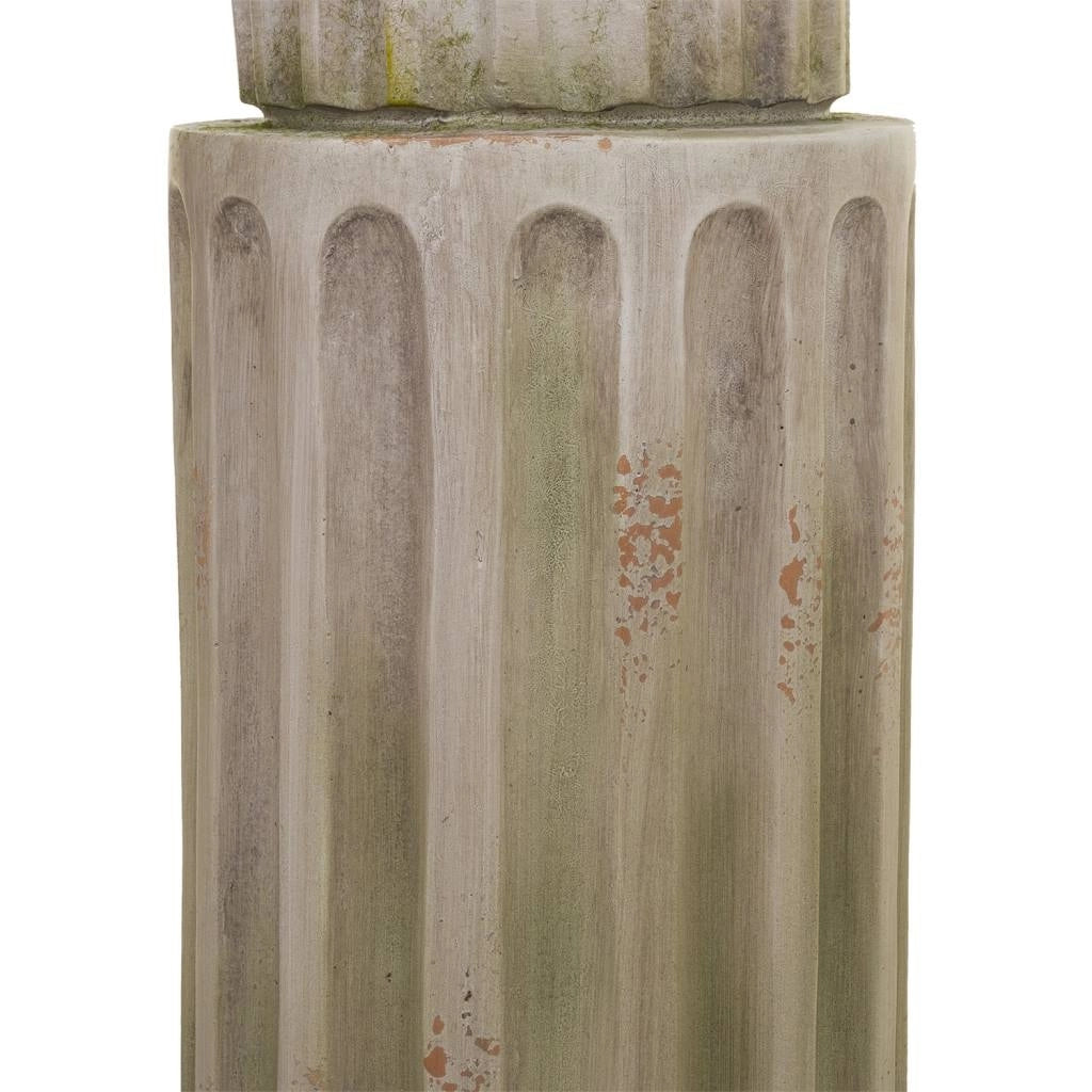 Fioriera a colonna in magnesio 42x42x104h